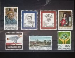 San Marino Briefmarken schönes Los 1980 / 1981, postfrisch