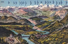 Bundner Oberland N° 10744  Panorama