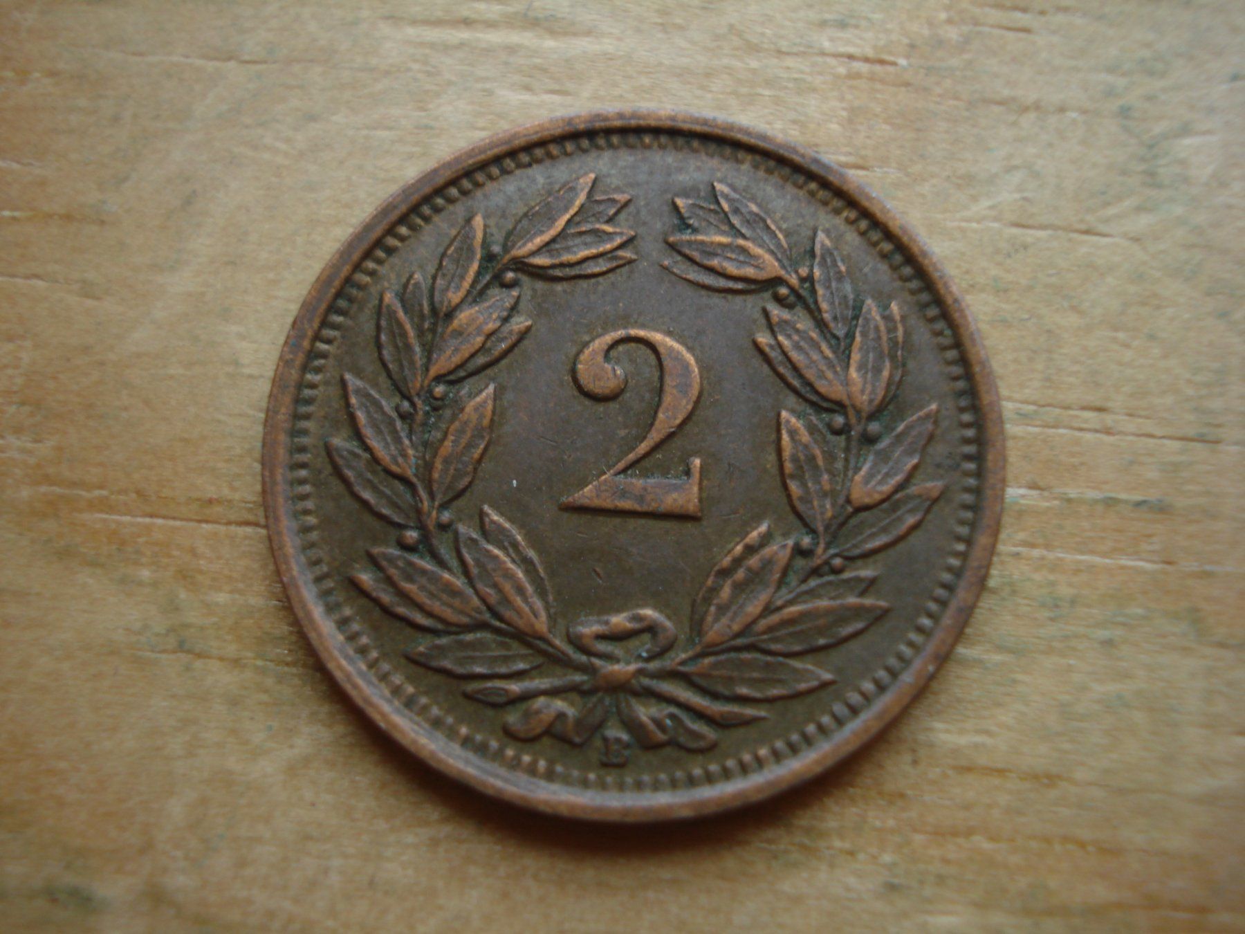 Tutti le monete: (W5) 2 Rappen 1933 – Usato da Erlach venduto da Net-Coins 1