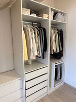 IKEA PAX Kleiderschrank mit Schubladen  75 x 58 x 240 cm