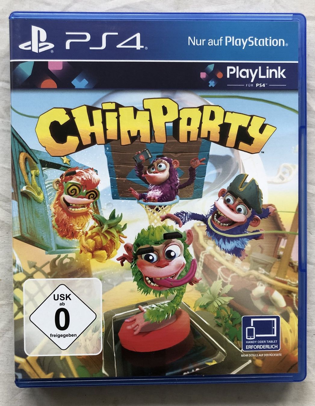 Giochi: PS4 - CHIMPARTY – Usato da Schaffhausen venduto da durruti