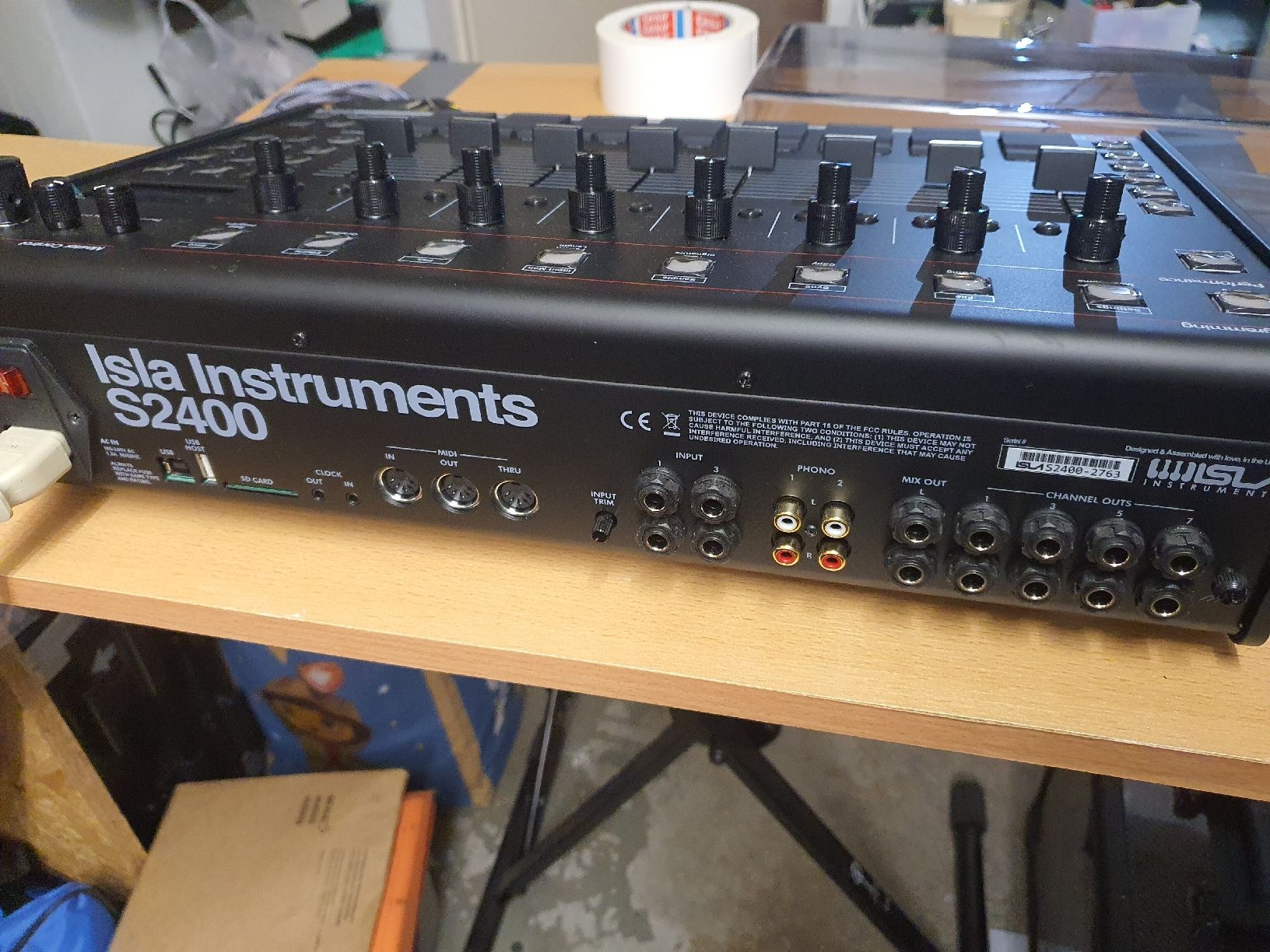 Musikinstrumente: Isla Instruments S2400 Sampler 1a Zustand- produktionsstpp! – Neu (gemäss Beschreibung) aus Muri AG von Jeromia 3