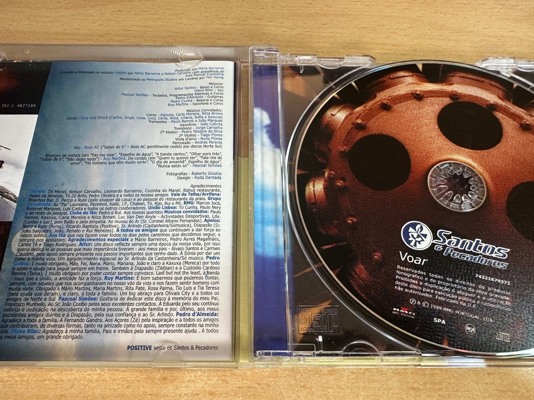 CD: P1 Santos & Pecadores – Voar – Usato da Rikon im Tösstal venduto da Alpenmutz 2