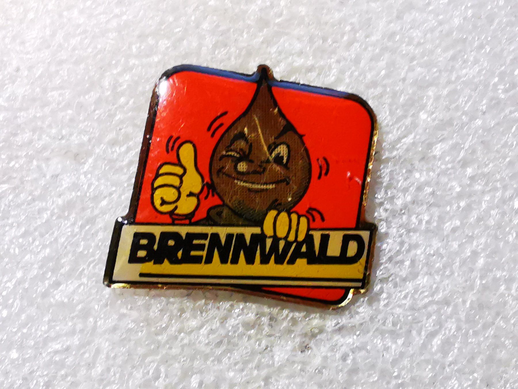 Placchette & Badge: Ansteckpin 90: Brennwald – Usato da Oppligen venduto da Pin-Fall-Shop