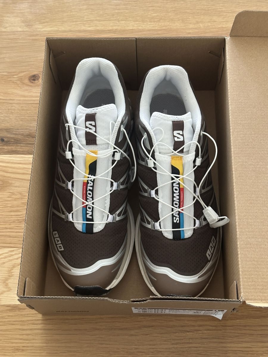 Salomon Scarpe da uomo: Salomon XT-6 Brown/walnut/silver – Nuovo (secondo la descrizione) da Zürich venduto da giugiu. 1