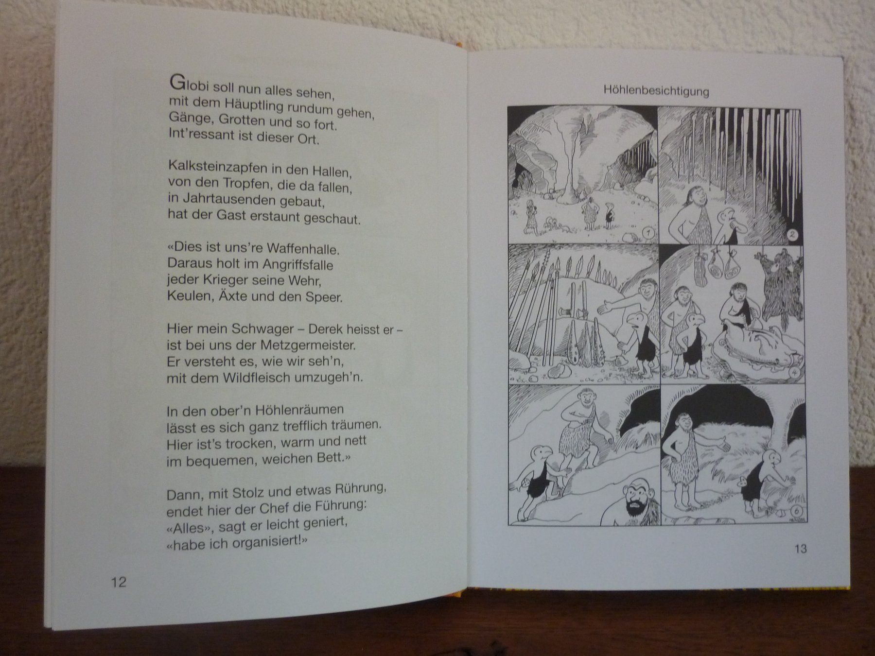 Bücher: Globi bei den Höhlenbewohnern - TOP! – Gebraucht aus Maienfeld von John13 2