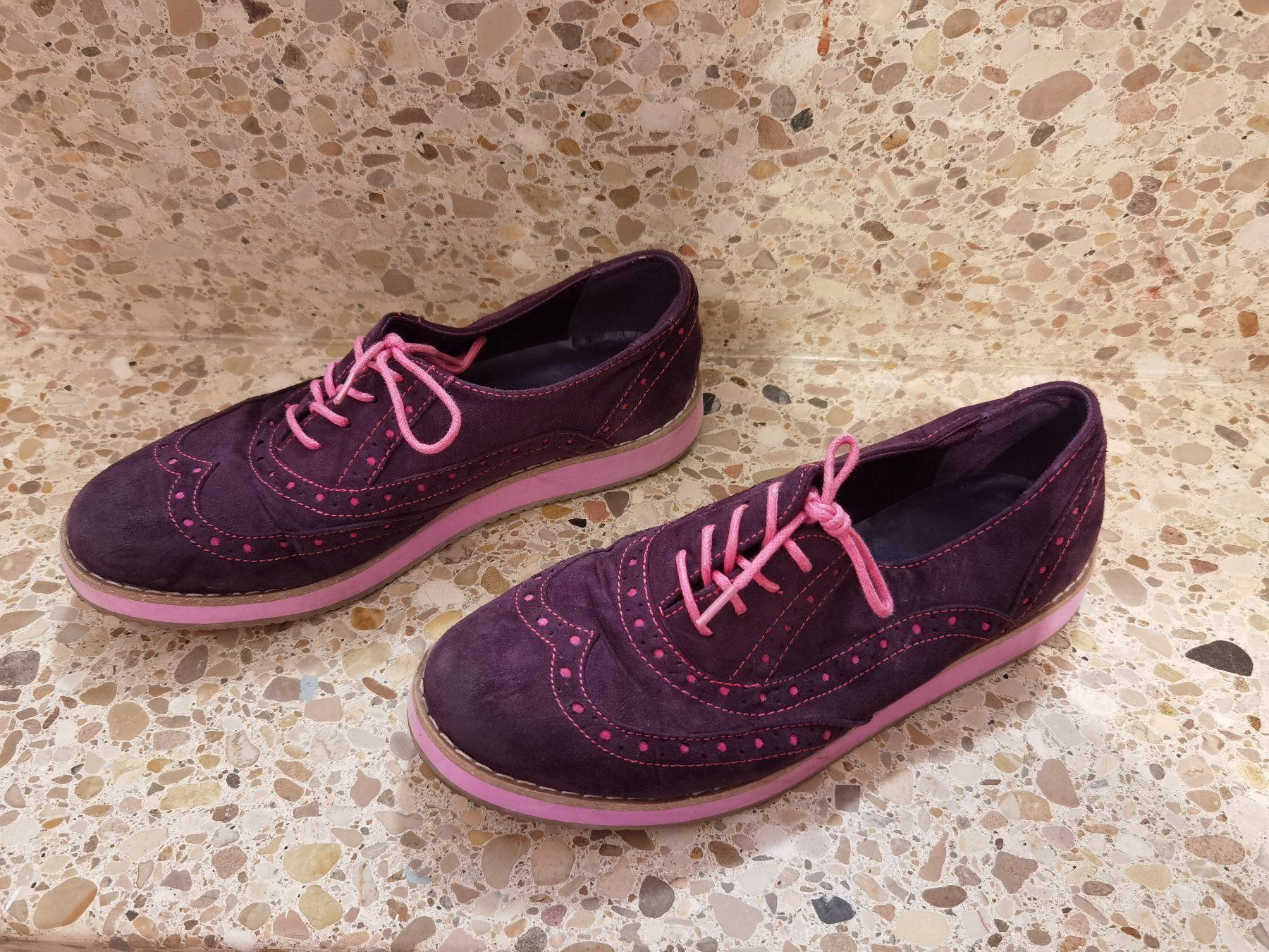 Scarpe da donna: Halbschuhe, Business lila & pink, Gr. 36 – Nuovo (secondo la descrizione) da Heinrichswil venduto da sabi2809 3