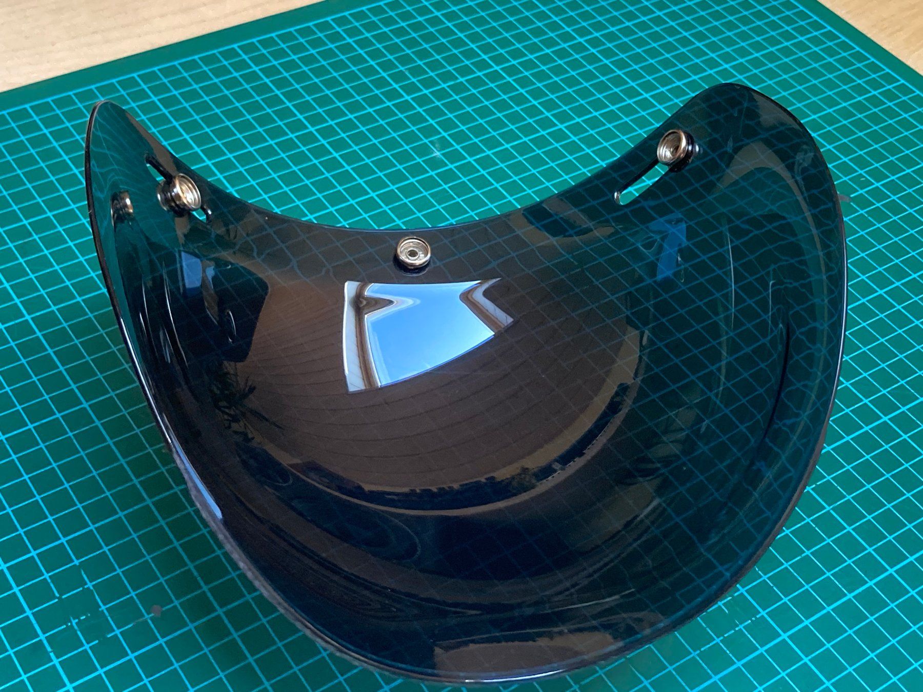 Bell Caschi & visiere: Bell Custom 500 / Bubble mirror visor / NP 40.- – Usato da Froideville venduto da EL.YACHT.Okaz 2