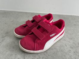 PUMA Sneakers Leder Gr. 30, Fuchsia