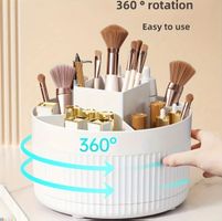Drehbarer Stiftehalter, Organizer, 360° Rotation, weiss