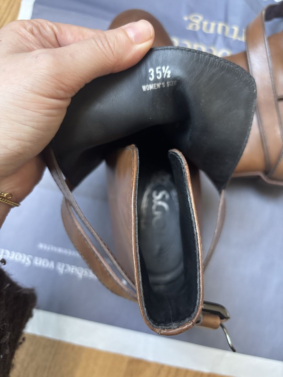 Tod'S Scarpe da donna: Hellbraune Tod's Stiefeletten, Gr. 35.5 – Usato da Zürich venduto da sher_locked 5