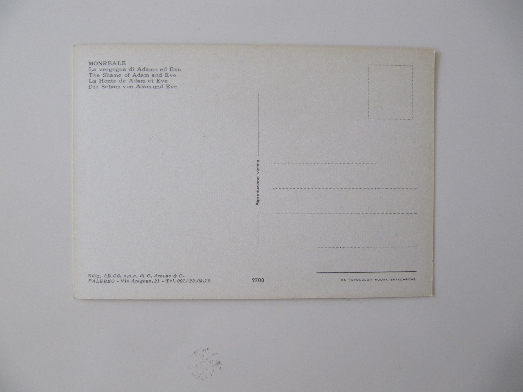 Cartoline postali: Alte Postkarten Monreale  ungelaufen #PK 3 – Nuovo (secondo la descrizione) da Basel venduto da Kuba2 4