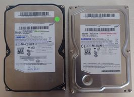 2x 250 GB | 3.5" HDD | Samsung  | 7200 RPM | SMART OK