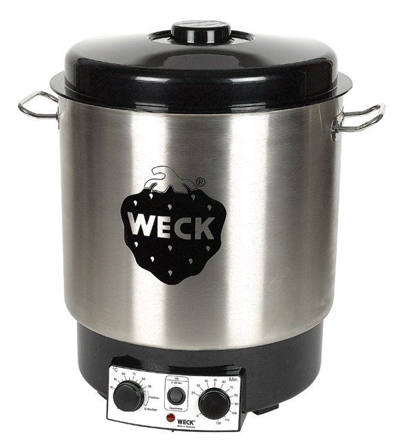 Weck Pentole: WECK Sterilisiertopf Vollautomatik mit Timer 29L Inox – Nuovo (secondo la descrizione) da Kägiswil venduto da nick333