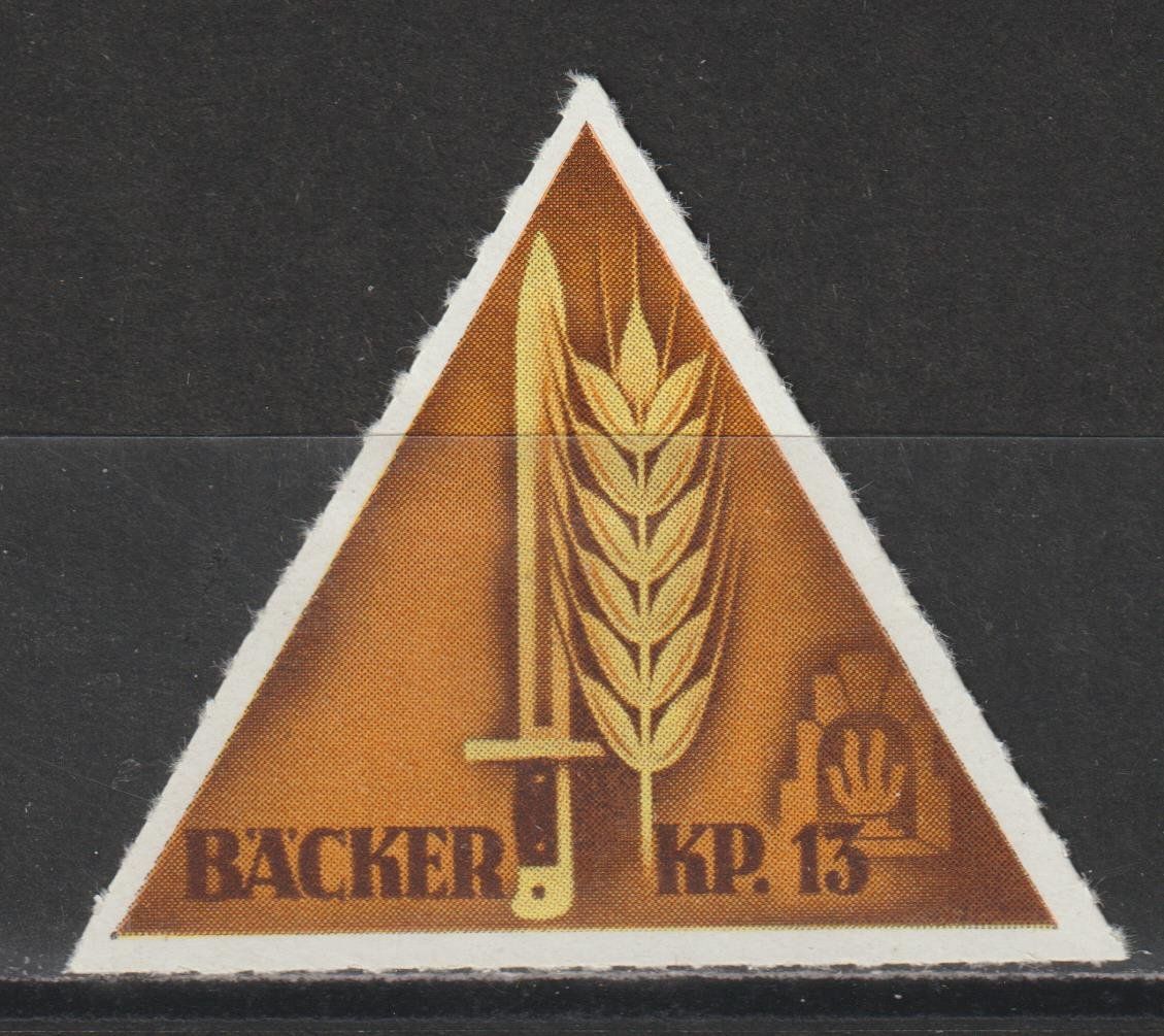 Alle Briefmarken: Bäcker Nr. 17/1 * – Gebraucht aus Siebnen von Fstaehli