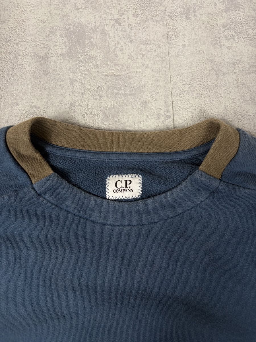 CP Company Pullover & Sweatshirts: Pull C.P. Company bleu à sangle kaki - M #9 – Neu (gemäss Beschreibung) aus Hauterive NE von Leo_o 2