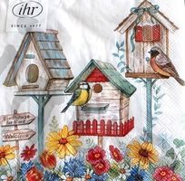Serviette birdhouse for rent (1321) 2Stk.