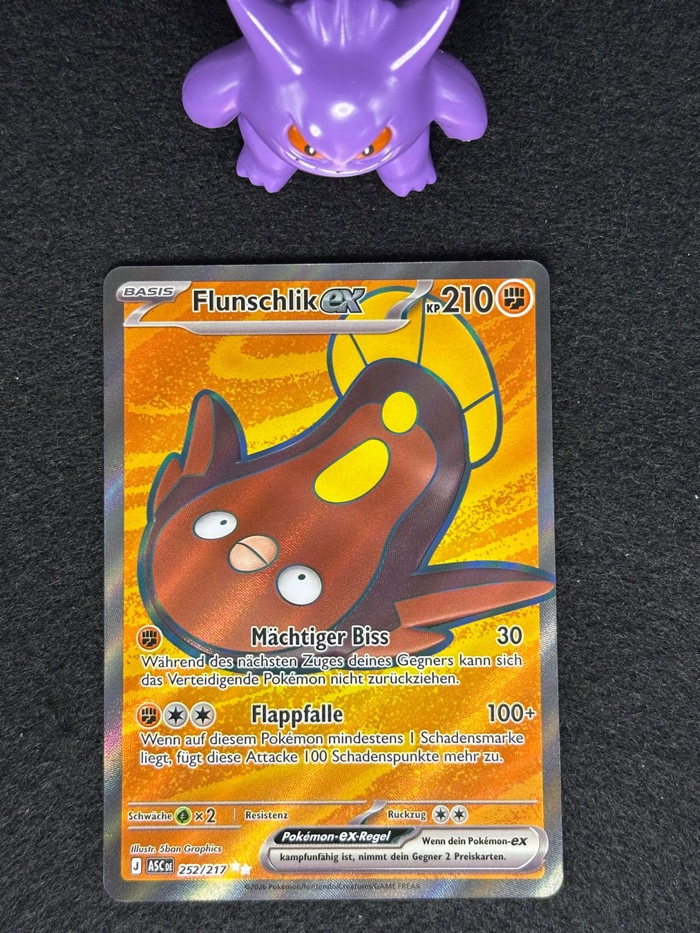 Pokémon Cartes à collectionner: Erhabene Helden - Flunschlik ex ASC 252 DE – Neuf (Voir description) à Winterthur par MonCards