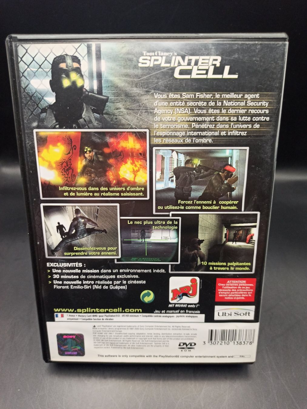 Giochi: Splinter Cell PS2 📀🎮📀 – Usato da Oberweningen venduto da mar_87mx 1