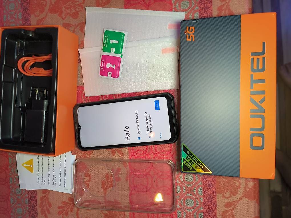 Telefoni cellulari / Smartphones: Oukitel WP55 Pro mit Schutzfolien – Usato da Grub-AR venduto da Medora