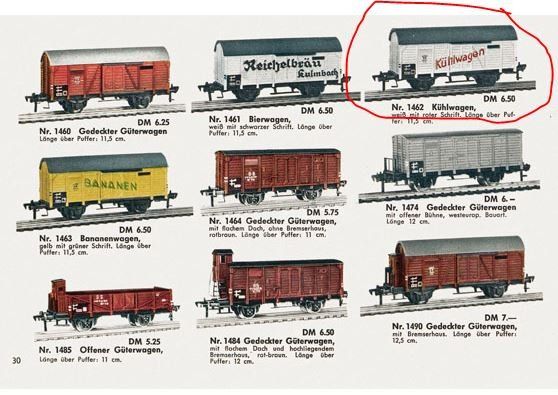 Fleischmann Modellini di ferrovie: Fleischmann H0: DB Kühlwagen – Usato da Niederhasli venduto da rail-duerst 4
