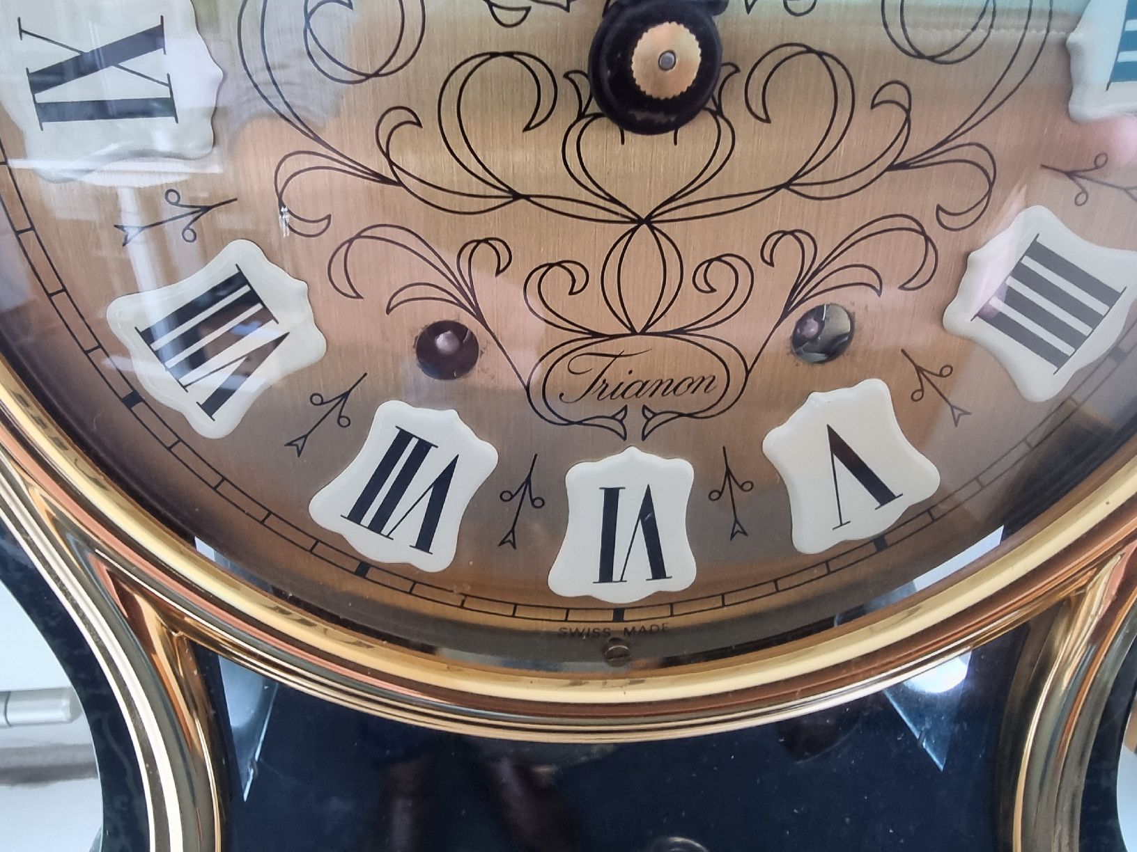Orologi da terra & Orologi da parete: Bucherer Original Pendule Trianon mit Sockel – Usato da Untersiggenthal venduto da Mando2008 2