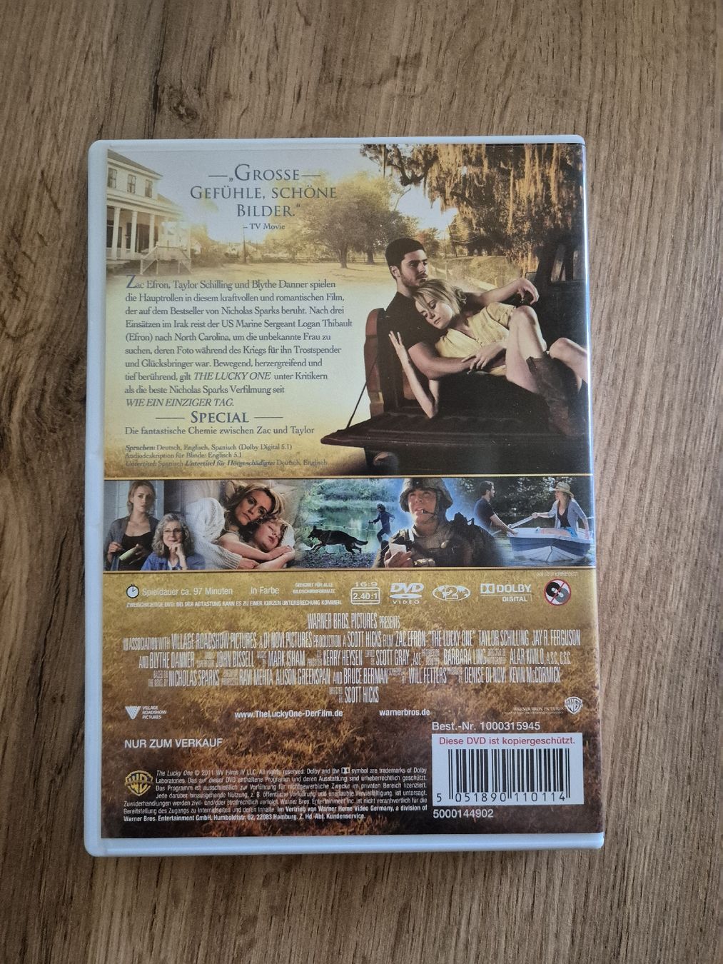 Tutti i DVDs: The Lucky One DVD – Nuovo (secondo la descrizione) da Berneck venduto da jst_nk6y 1