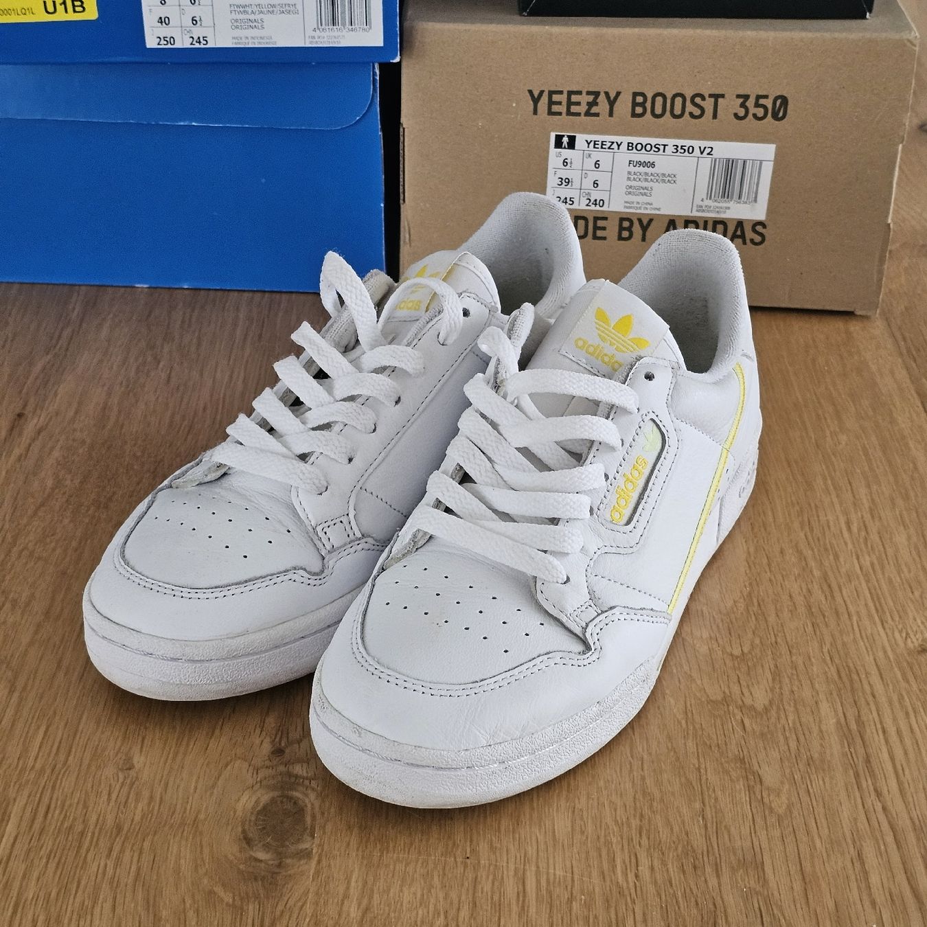 Adidas Herrenschuhe: Adidas Continental 80 blanc taille 40 – Gebraucht aus rolle von Noma-collectible 1