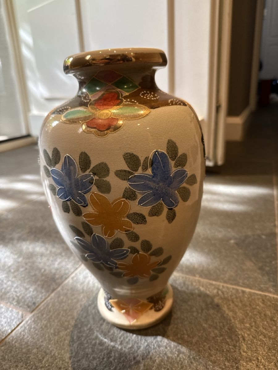 Vasi & Recipienti: Vase ceramic oriental design multicolor good condition – Usato da Kilchberg ZH venduto da gia_28mq 3