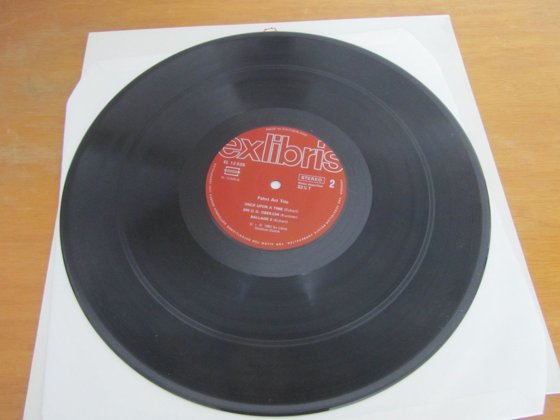 Dischi in vinile: FAHRT ART TRIO  /  Swiss Jazz – Usato da Seengen venduto da mikelele 3