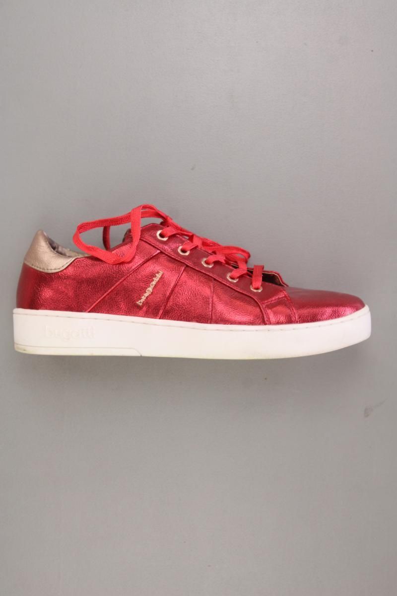 Damenschuhe: Bugatti Sneaker Gr. 38 rot – Gebraucht aus Neustadt an der Waldnaab von SecondLifeFashion
