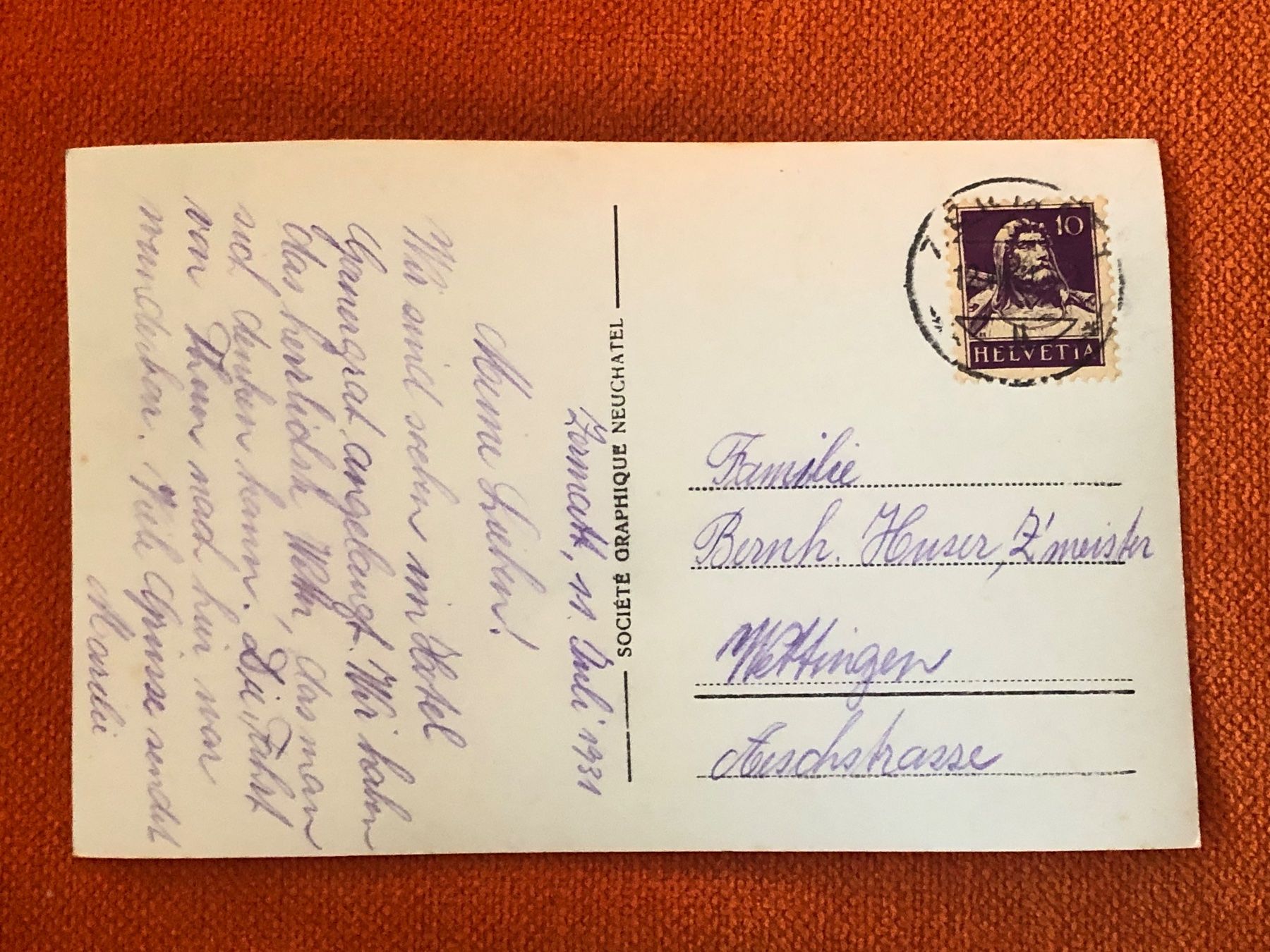 Cartoline postali: ZERMATT vor 100 Jahren  - interessant – Usato da Lufingen venduto da Rac0 1
