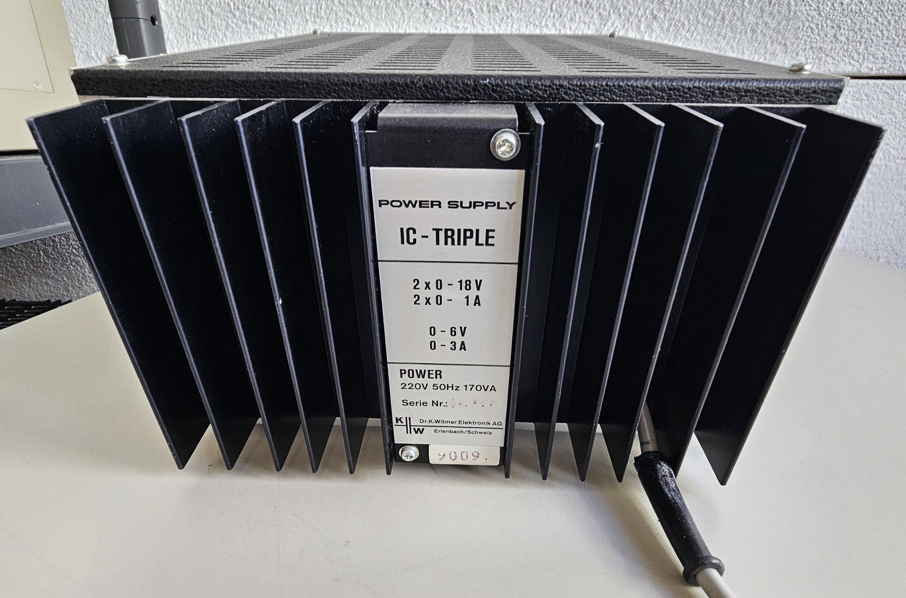 Elektronikbauteile: Netzteil Dr Witmer IC-Tripple 18V / 5V – Gebraucht aus Gümligen von bea_cr2r 3
