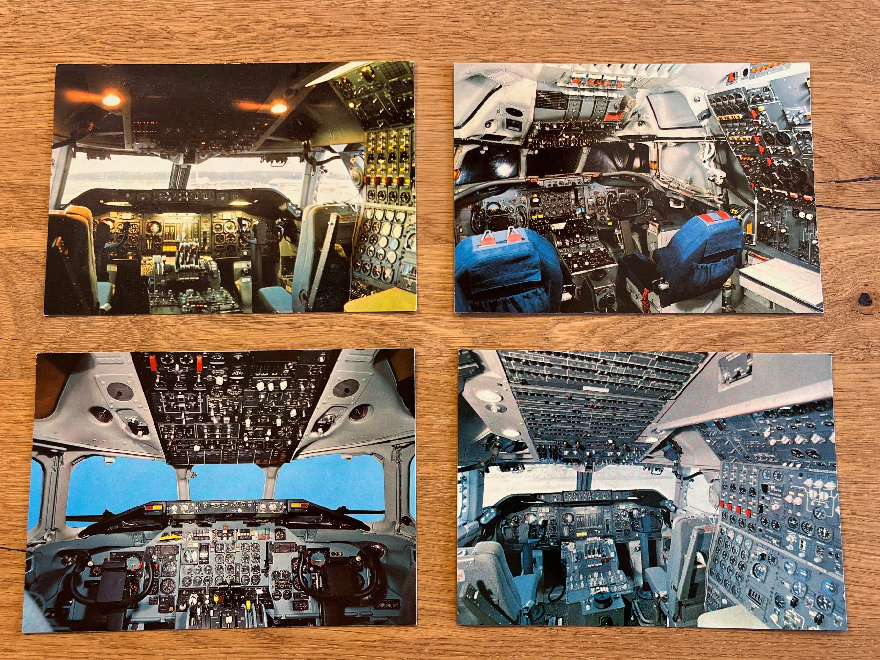 Cartoline postali: Swissair Postkarten (4 Stk) – Usato da Uster venduto da Wergra
