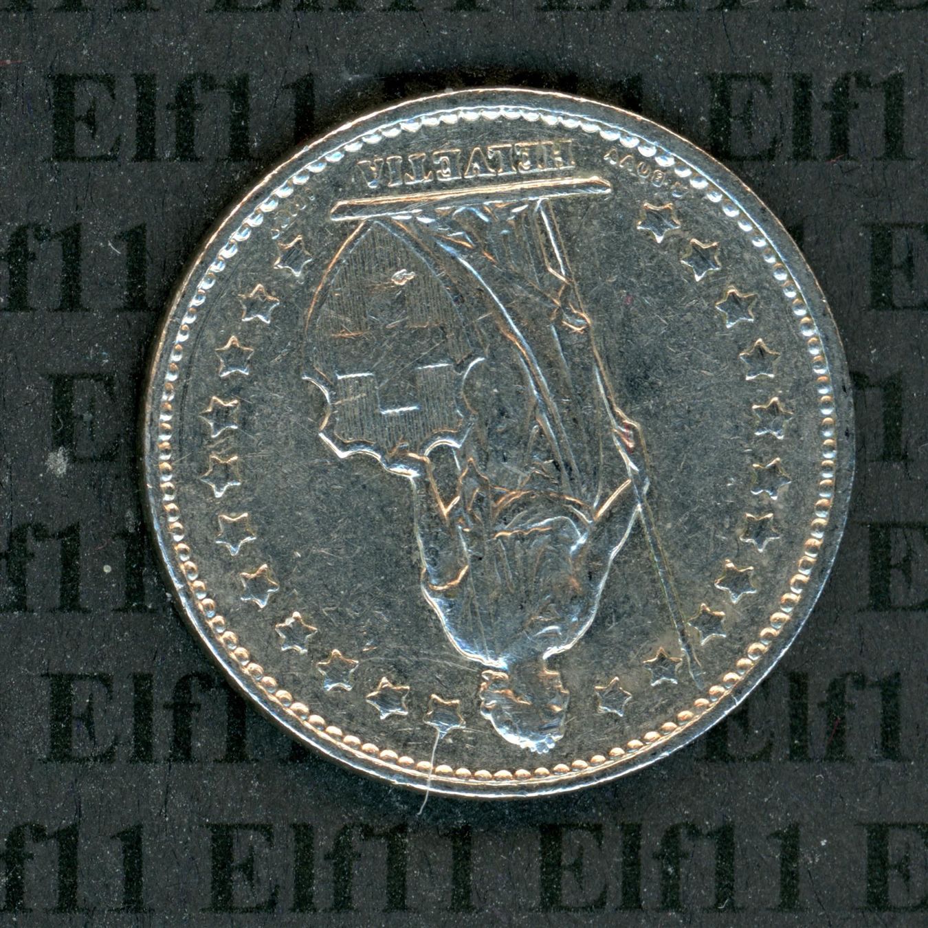 Tutti le monete: CHF___1.00 1976 -vz 1 Franken – Usato da Widnau venduto da Elf11 1