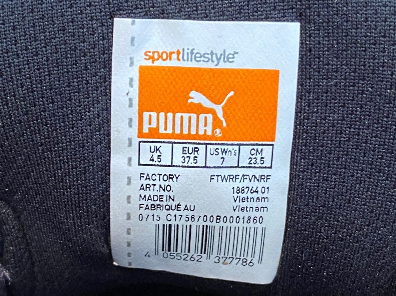 Puma Damenschuhe: PUMA Sneaker selten und speziell – Gebraucht aus Birr von sfe_rhj7 5
