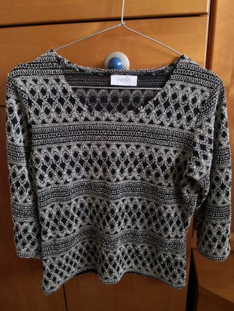 Shirt von Wallis aus gewobenem Material, Gr. M