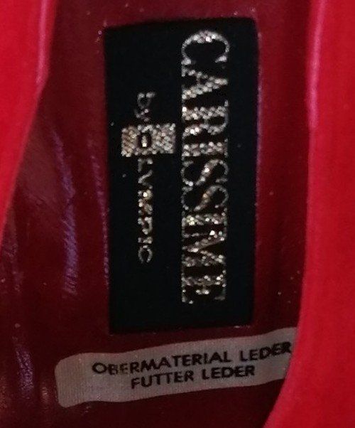 Scarpe da donna: Rote Wildleder Pumps, Gr. 41 - Top Zustand – Usato da Schaffhausen venduto da Domifran 3