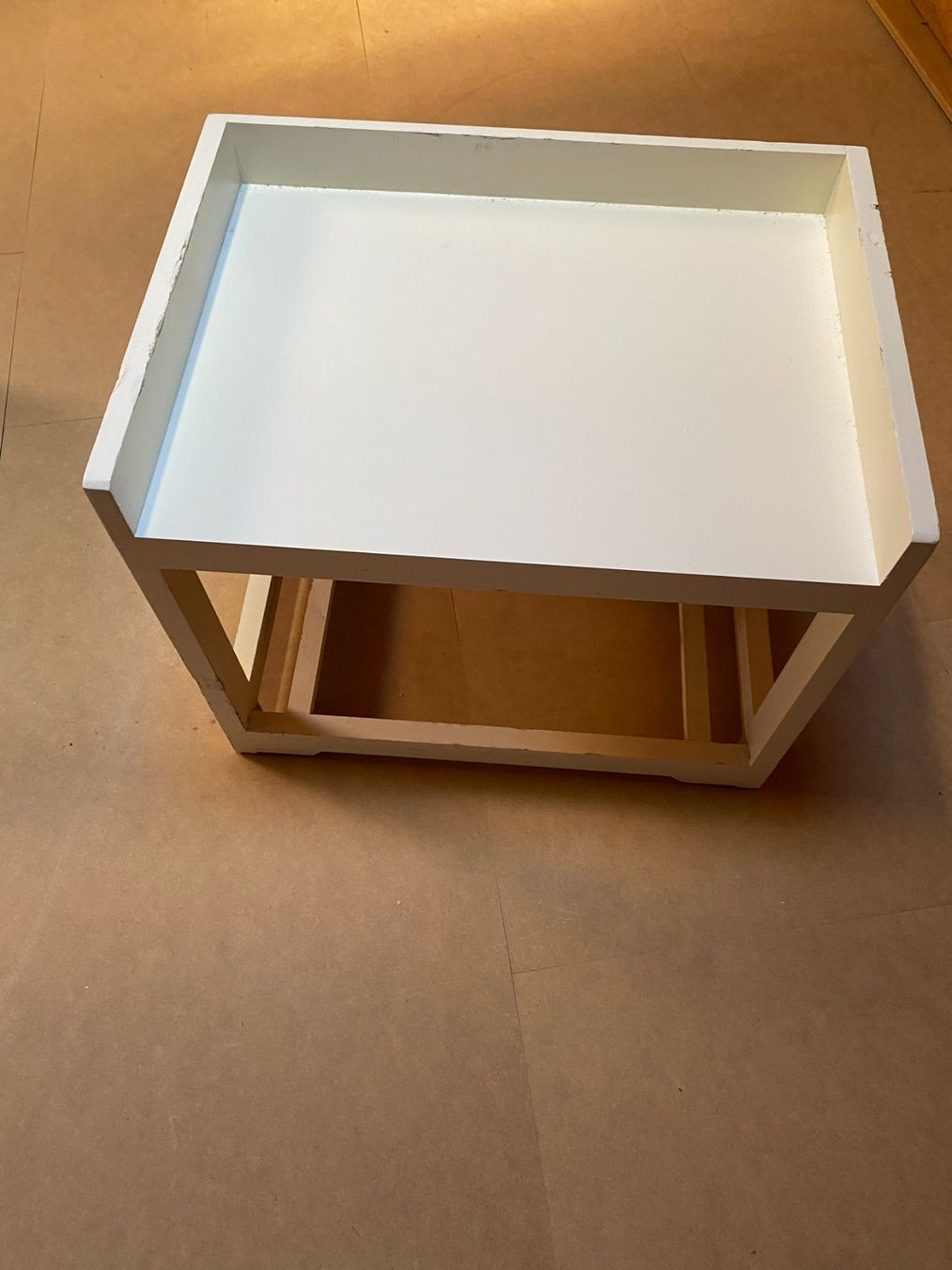 Hocker: Kleiner Hocker inkl. Verstaukorb – Gebraucht aus Gümligen von Vicky2 4