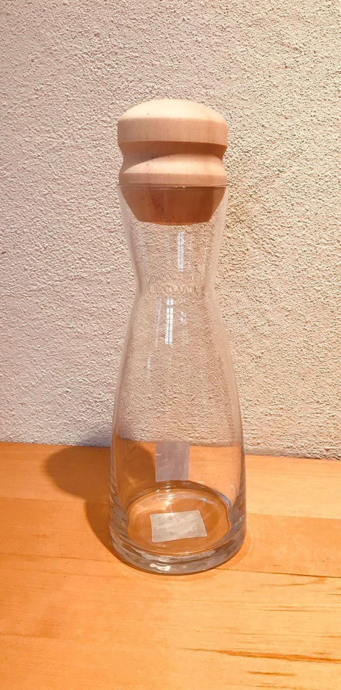 Caraffe: Zirm Drop bündner Arve mit Glaskaraffe – Nuovo (secondo la descrizione) da Maschwanden venduto da Musighai 1