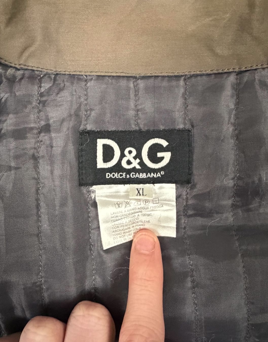 Dolce & Gabbana Giacche: Dolce & Gabbana Sample AW03 Goggle Bomber Jacket – Usato da Thierachern venduto da n.webl 9