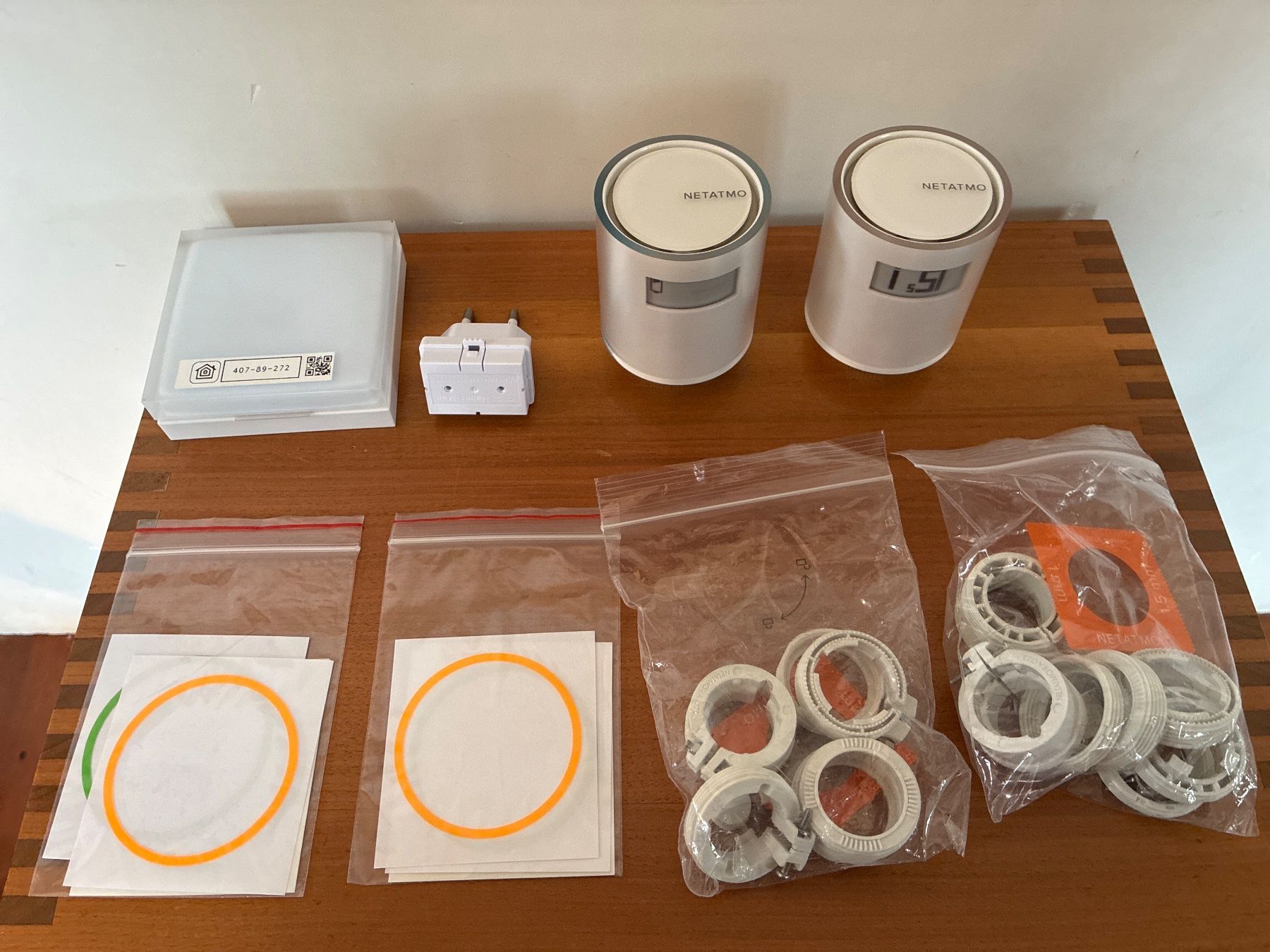 Netatmo Messen: Smart Radiator Valves Starter Pack Set von Netatmo by Starck – Gebraucht aus Zürich von Boognishh 1