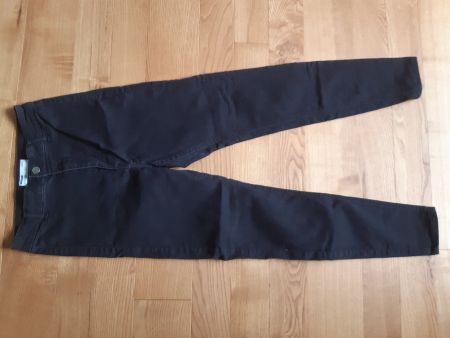 schwarze Bershka Jeggings, Grösse 38