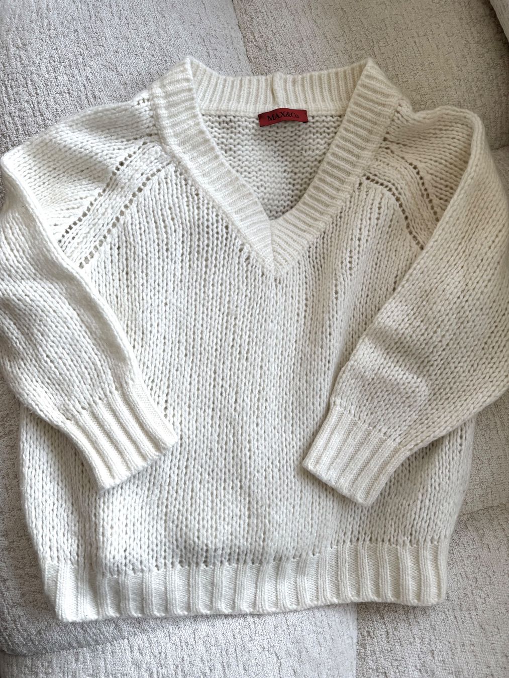 Maglioni & Felpe: MAX & Co. Strickpullover aus Schurwolle/ Virgin wool – Usato da Zürich venduto da di_archive 2