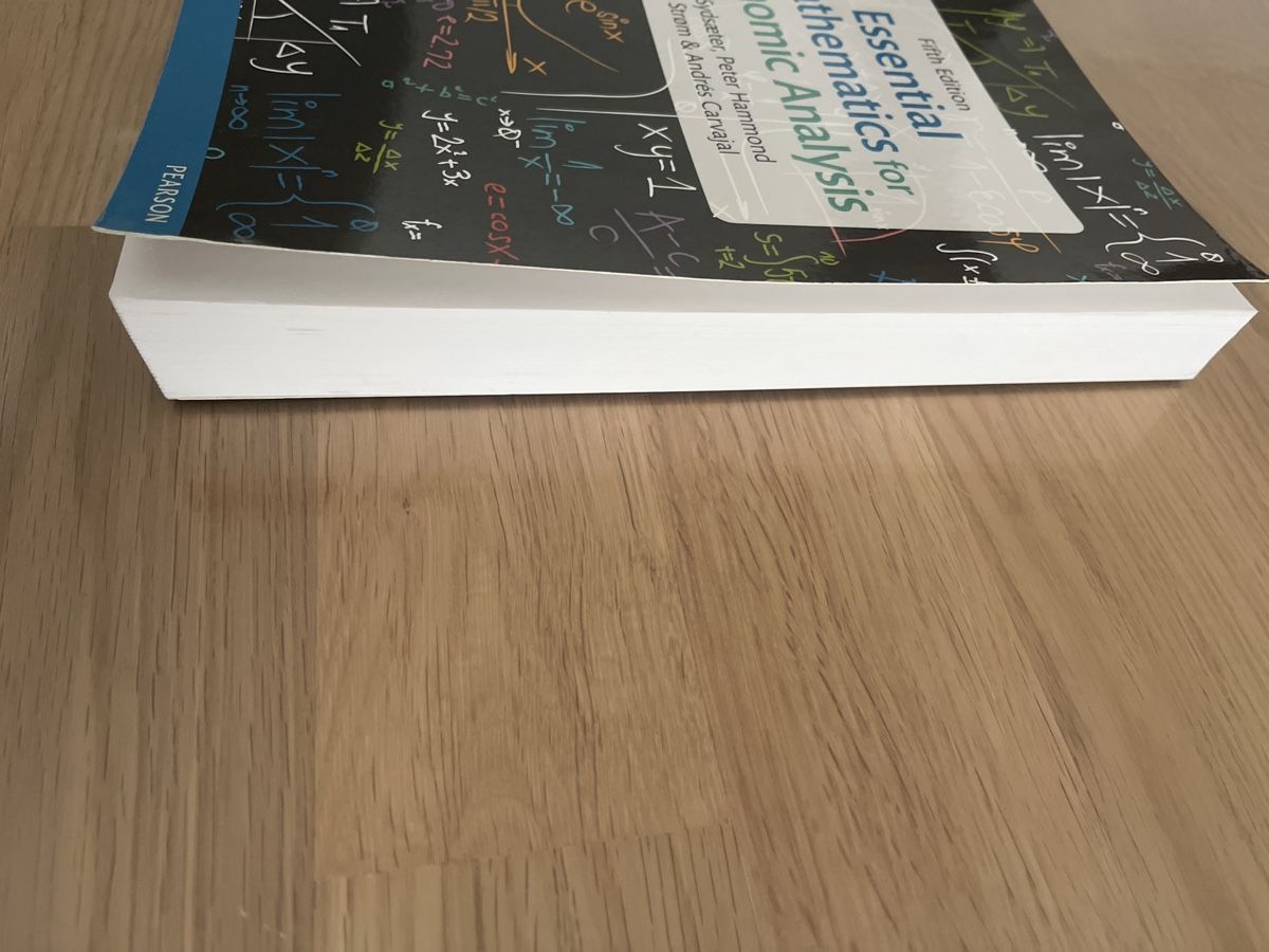 Libri: Buch:Essential Mathematics for Economic Analysis – Nuovo (secondo la descrizione) da Zug venduto da amolution 1