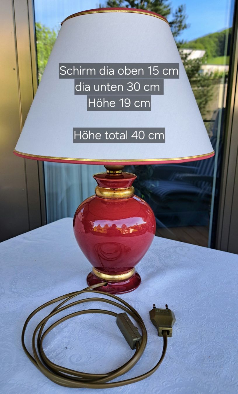 Lampade: Stillvolle Tischlampe – Usato da Langnau am Albis venduto da clgerry 1