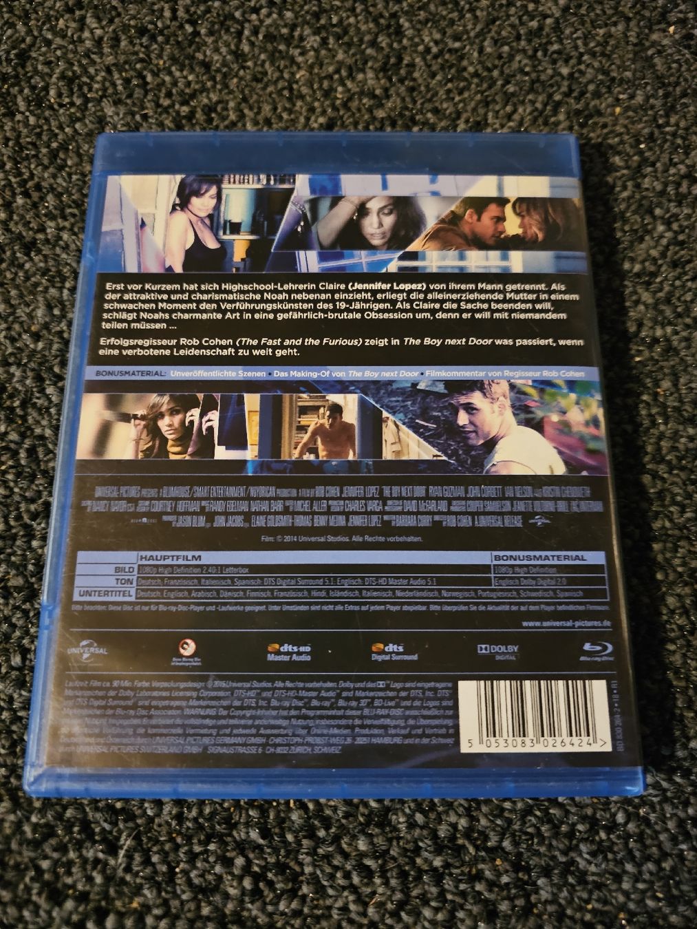 Tutti i DVDs: The Boy Next Door Blu-ray – Usato da Ruswil venduto da jan_bxl5 1