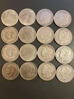 Lot aus 16 Münzen 1 US-Dollar - echt und unecht :-)