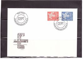 1961 FDC Europa CEPT