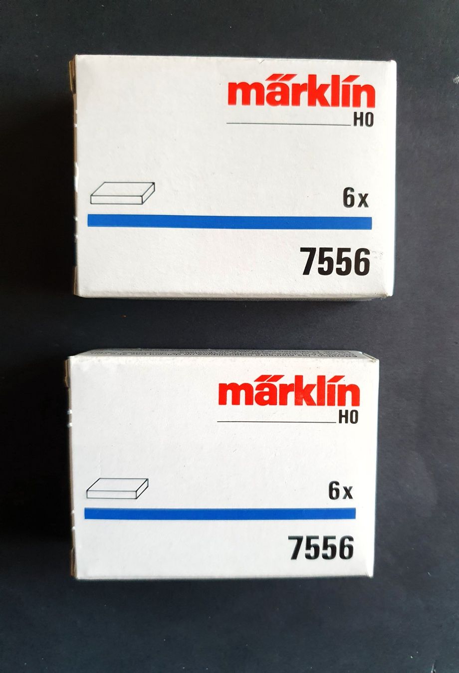 2 X Märklin N° 7556, 6 x Fahrzeugmagnete, 6 aimants, Neu OVP (Neu und ...